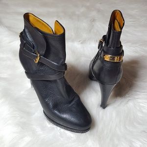 Ralph Lauren Collection Leather Ankle Boot 10B
